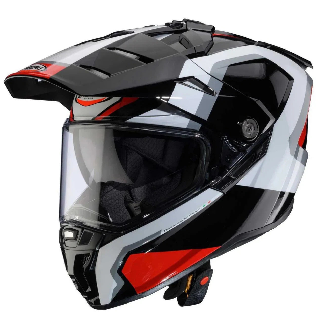 Caberg Tanami Scram Adventure Helmet Black / Red / White