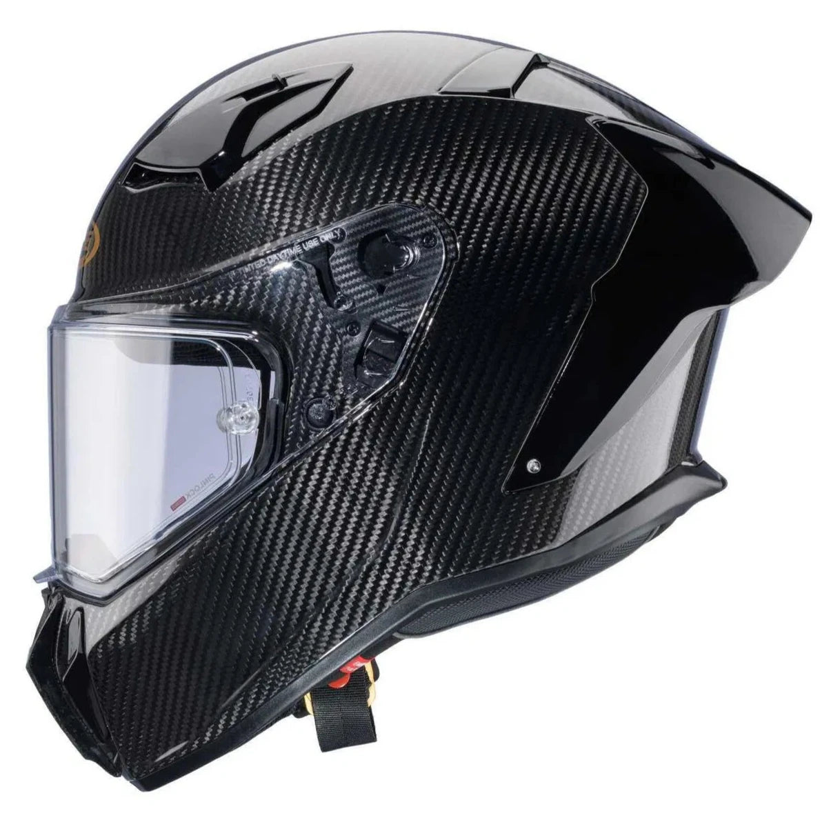 Caberg GP01 Carbon Full Face Helmet Black - FREE UK Shipping, FREE 365 Day Returns | Moto Central