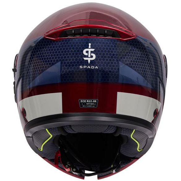 Spada Orion 2 Allure Flip-Up Helmet Red / Blue