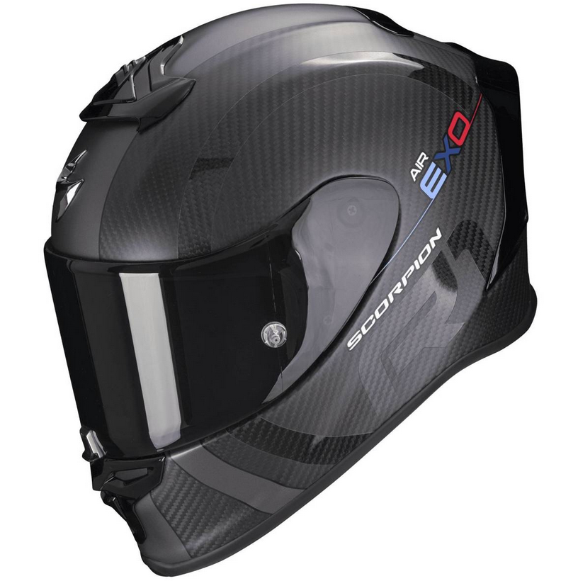 Scorpion EXO R1 EVO Carbon Air MG Full Face Helmet Matt Black / Dark Silver