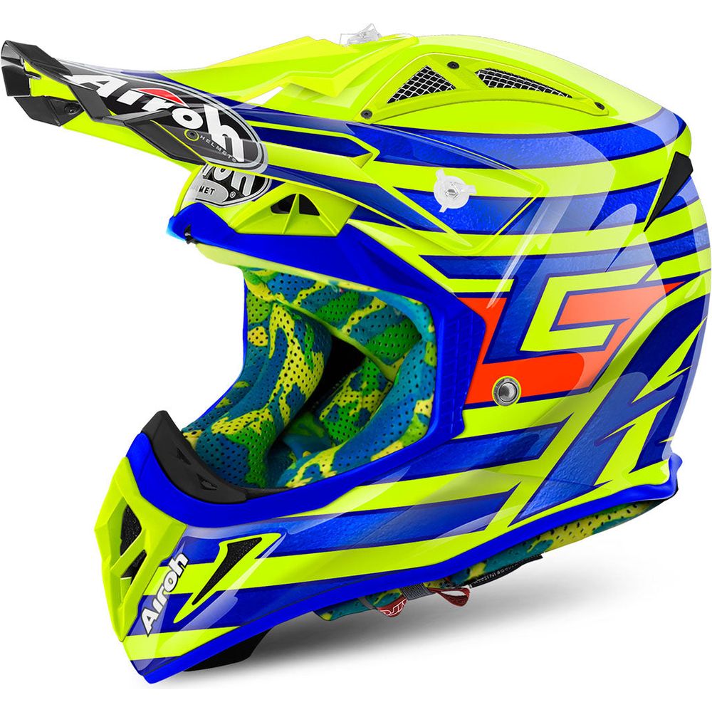 Airoh Aviator 2.2 Cairoli Qatar Motocross Helmet Yellow