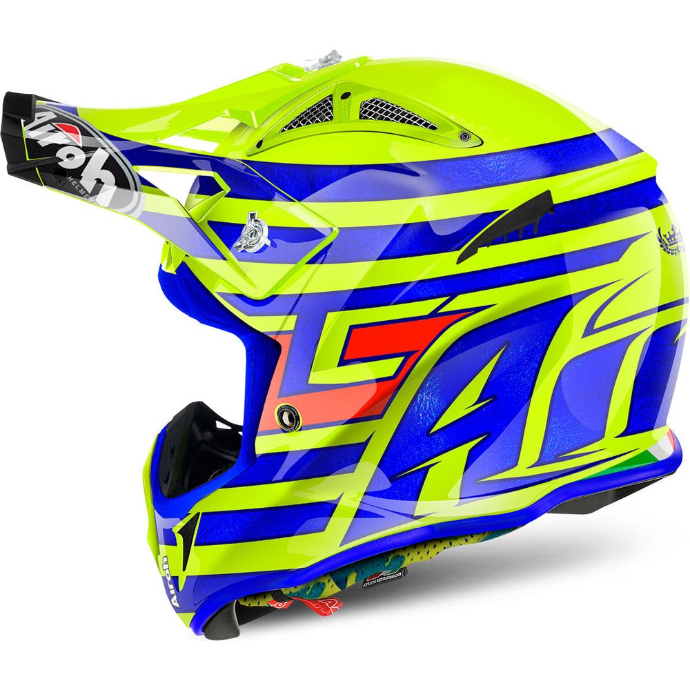 Airoh Aviator 2.2 Cairoli Qatar Motocross Helmet Yellow