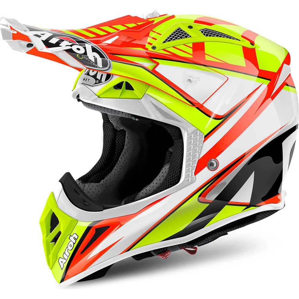 Airoh Aviator 2.2 Double Motocross Helmet Orange