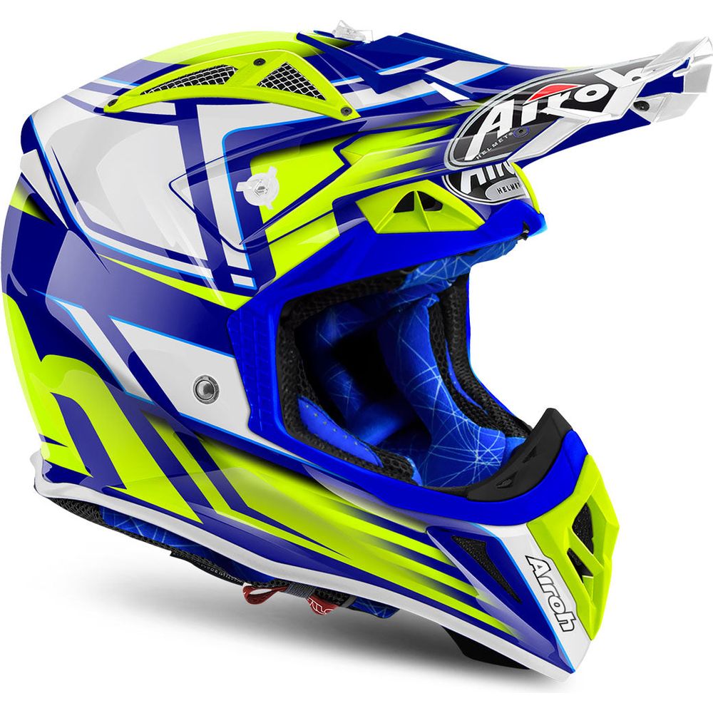 Airoh Aviator 2.2 Restyle Motocross Helmet Yellow