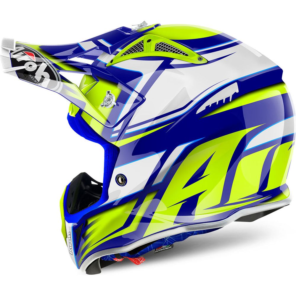 Airoh Aviator 2.2 Restyle Motocross Helmet Yellow - FREE UK Shipping, FREE 365 Day Returns | Moto Central