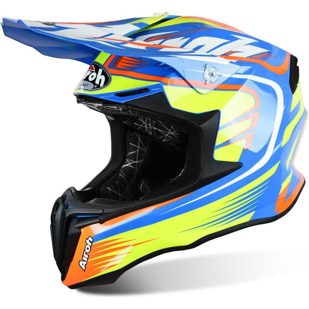 Airoh Twist Mix Motocross Helmet Blue