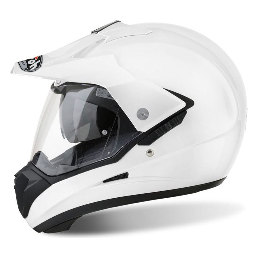 Airoh S5 Color Motocross Helmet White