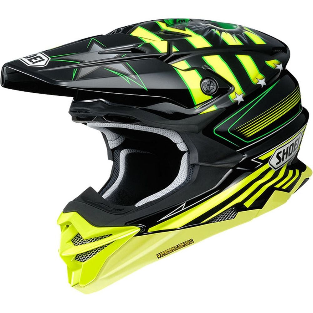 Shoei VFX-WR Grant3 Off-Road Helmet TC3 Yellow