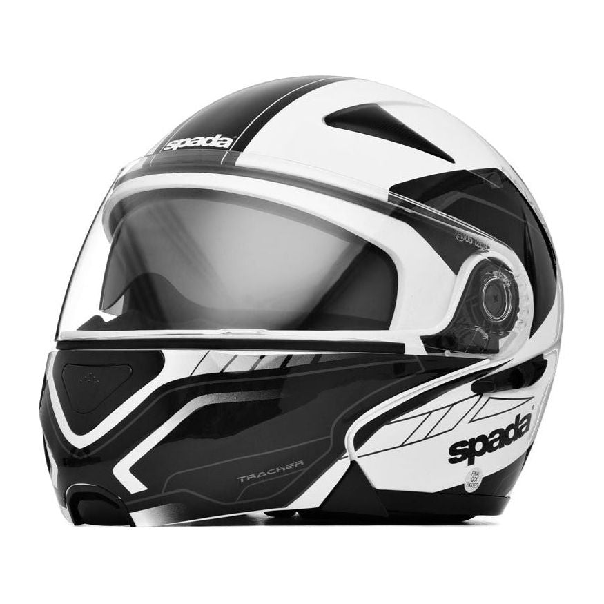 Spada Reveal Tracker Flip-Up Helmet White / Black