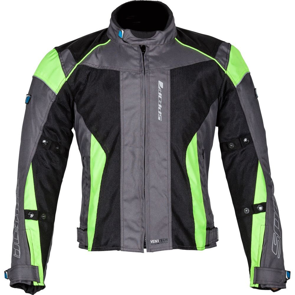 Spada Air Pro Seasons Textile Jacket Grey / Black / Fluo Yellow