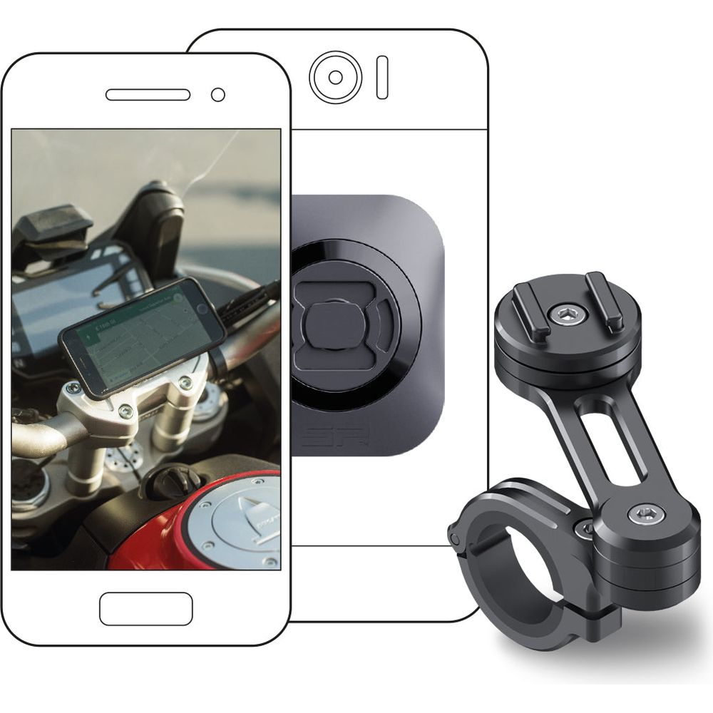 SP Connect Universal Moto Bundle Black