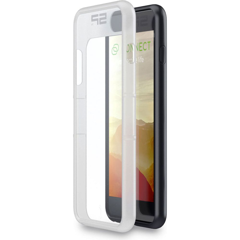 SP Connect Weather Cover Clear For iPhone 8+ / 7+ / 6s / 6+ - FREE UK Shipping, FREE 365 Day Returns | Moto Central