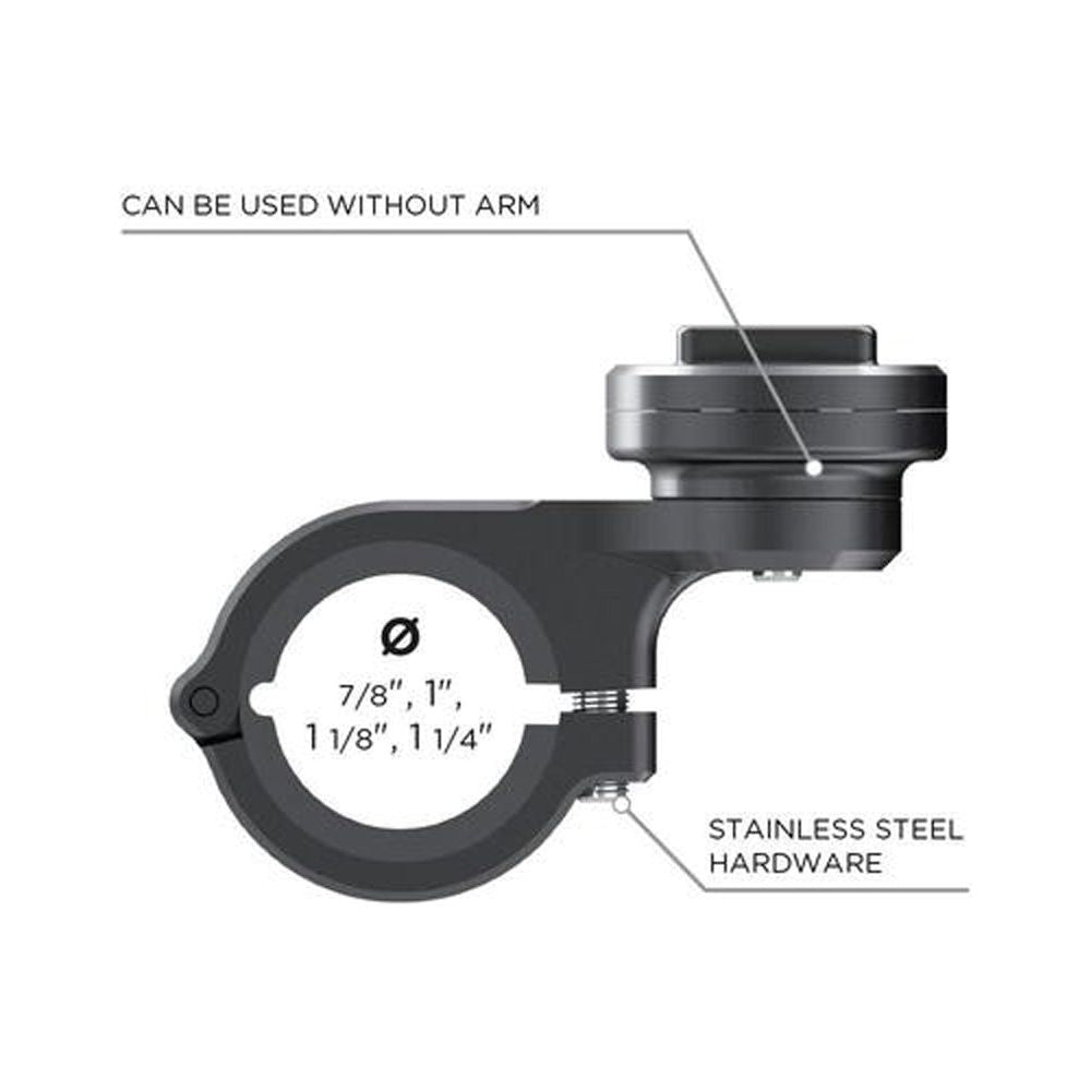 SP Connect Moto Mount Pro Black  - FREE UK Shipping, FREE 365 Day Returns | Moto Central