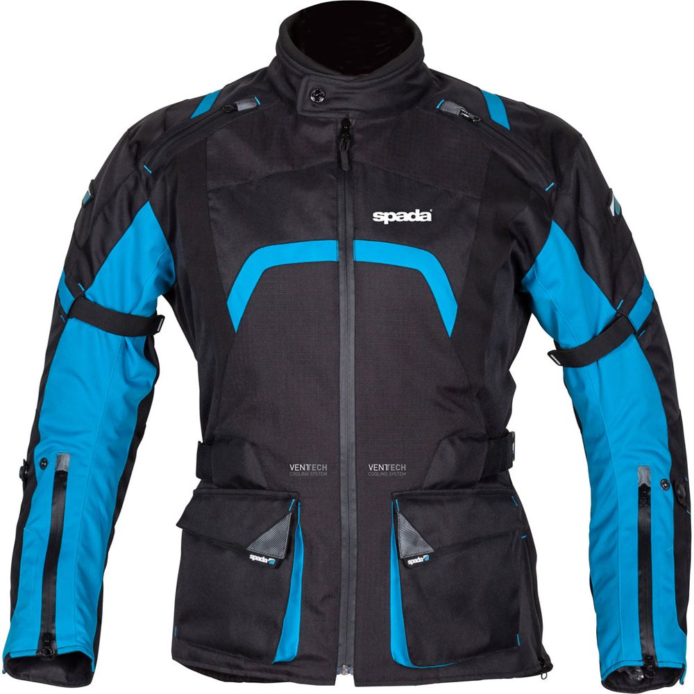 Spada Base Textile Jacket Black / Blue