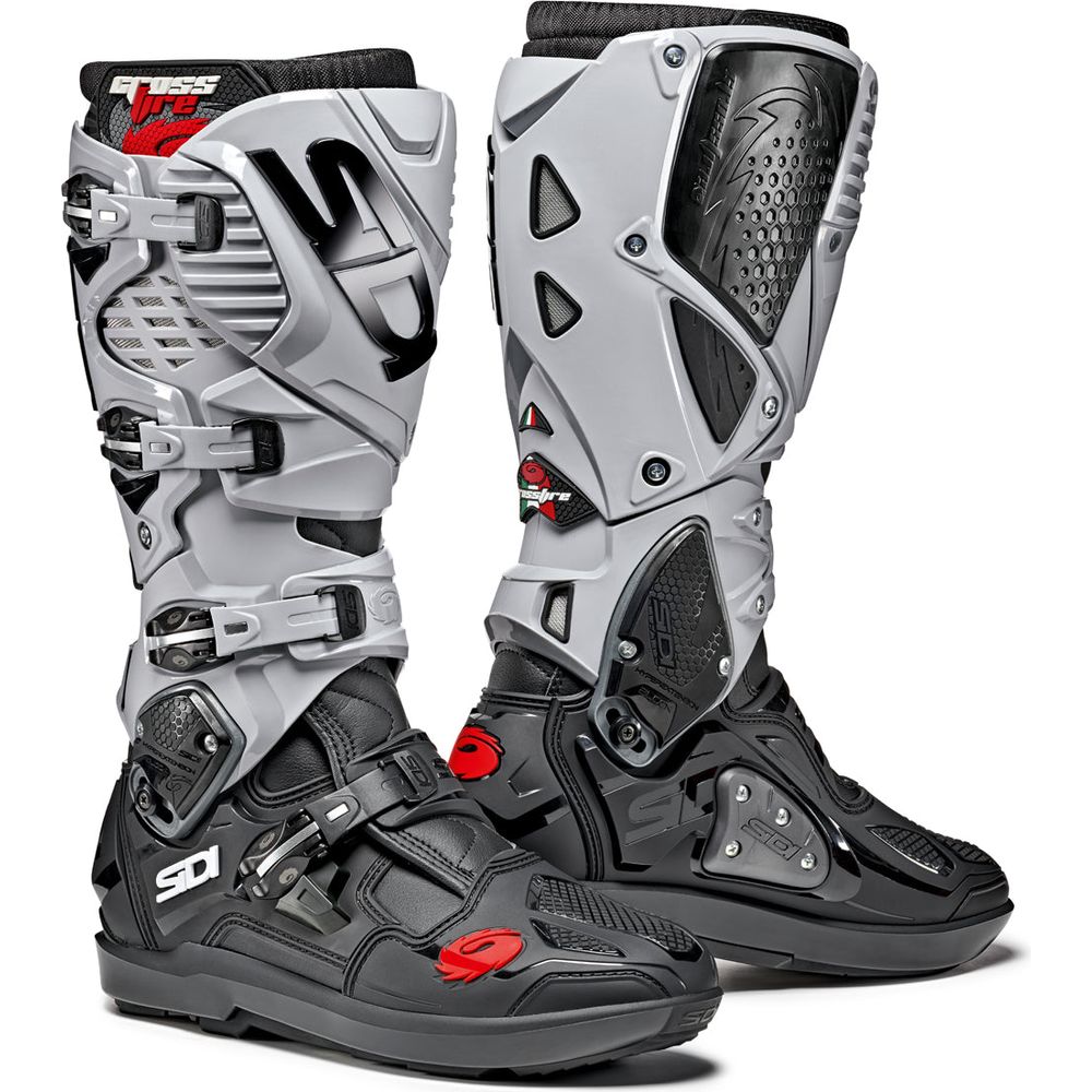 Sidi Crossfire 3 SRS CE Boots Black / Ash