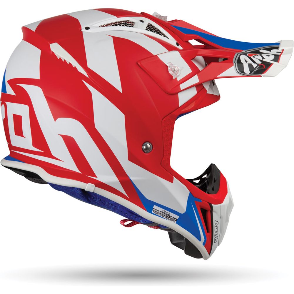 Airoh Aviator 2.3 Bigger Motocross Helmet Red - FREE UK Shipping, FREE 365 Day Returns | Moto Central