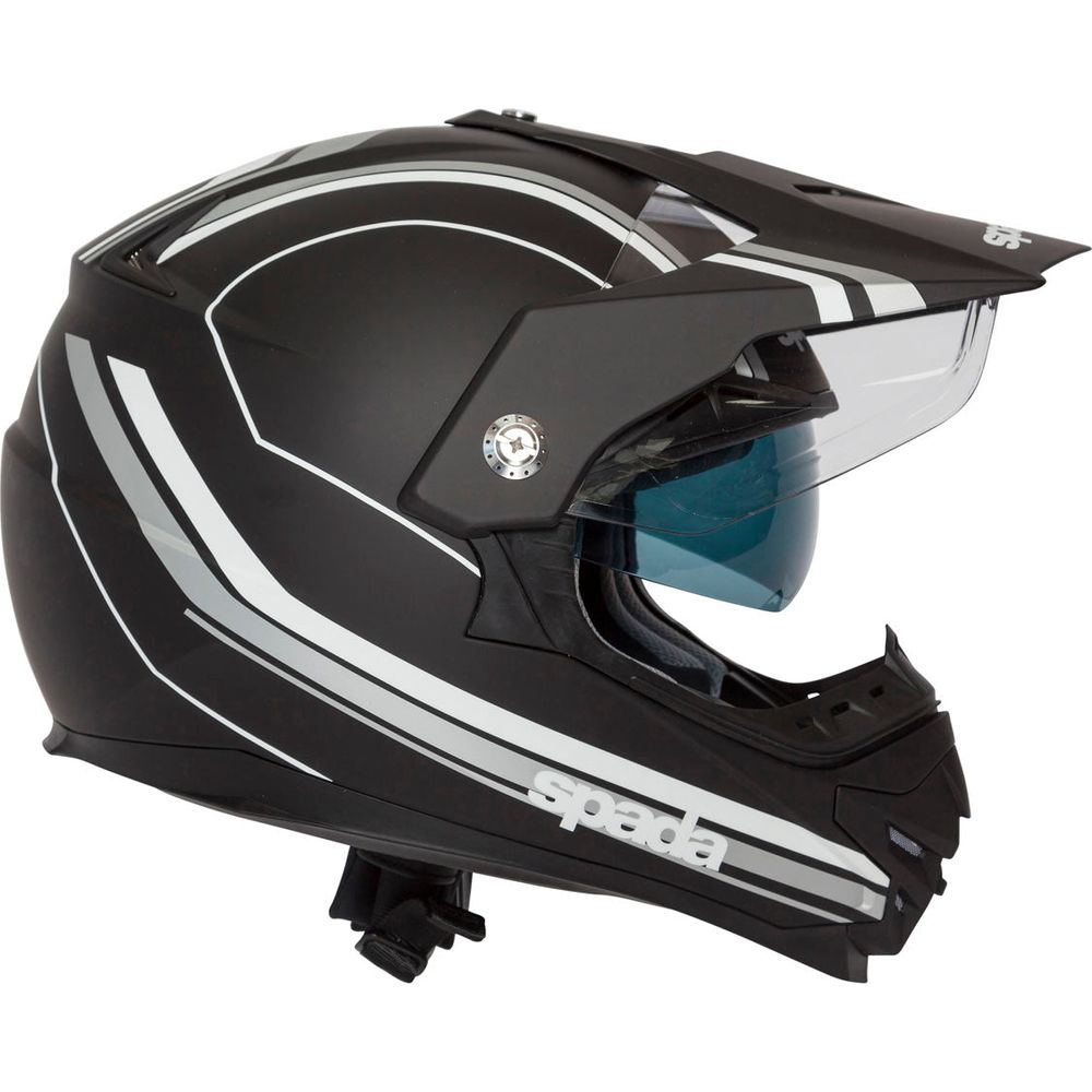 Spada Intrepid Delta Full Face Helmet Black / White