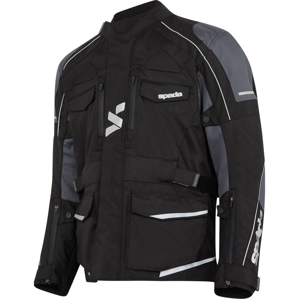 Spada City Nav CE Textile Jacket Black  - FREE UK Shipping, FREE 365 Day Returns | Moto Central