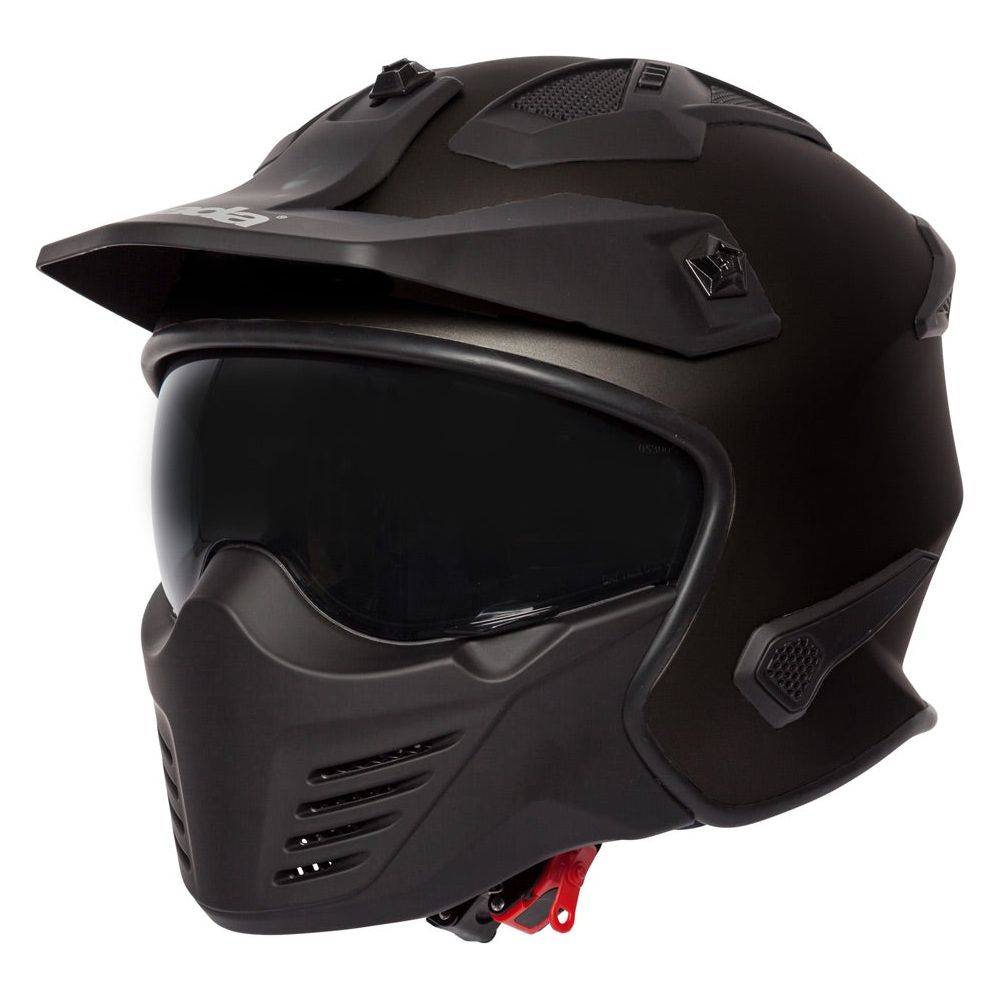 Spada Storm Open Face Helmet Matt Black