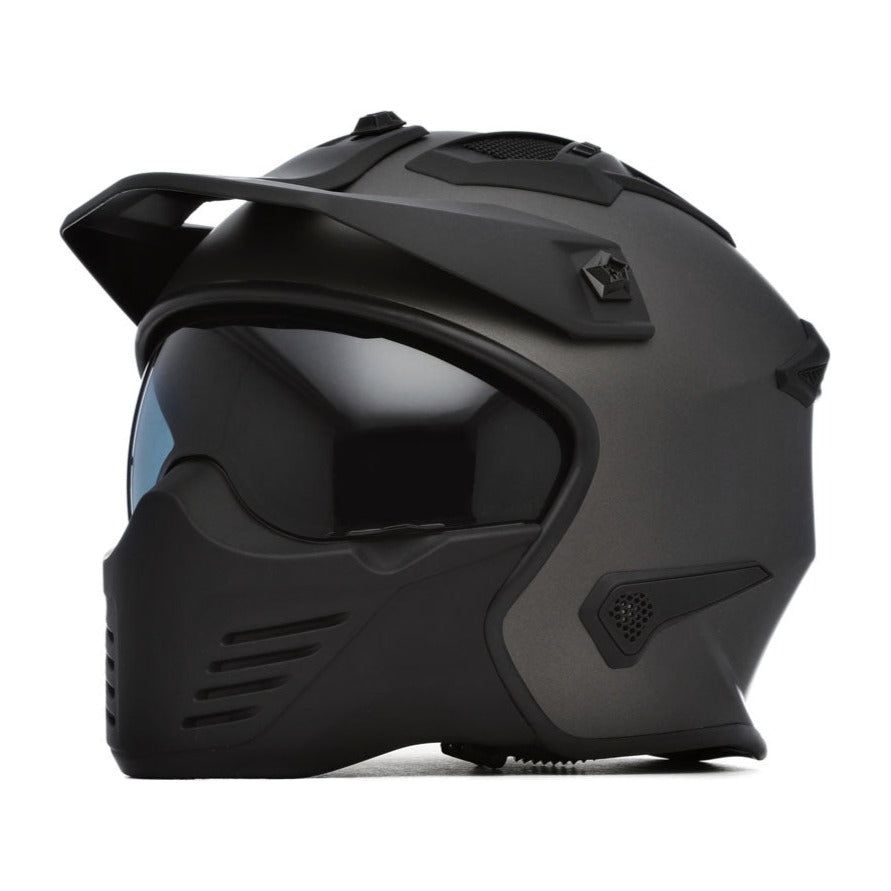 Spada Storm Open Face Helmet Matt Titanium