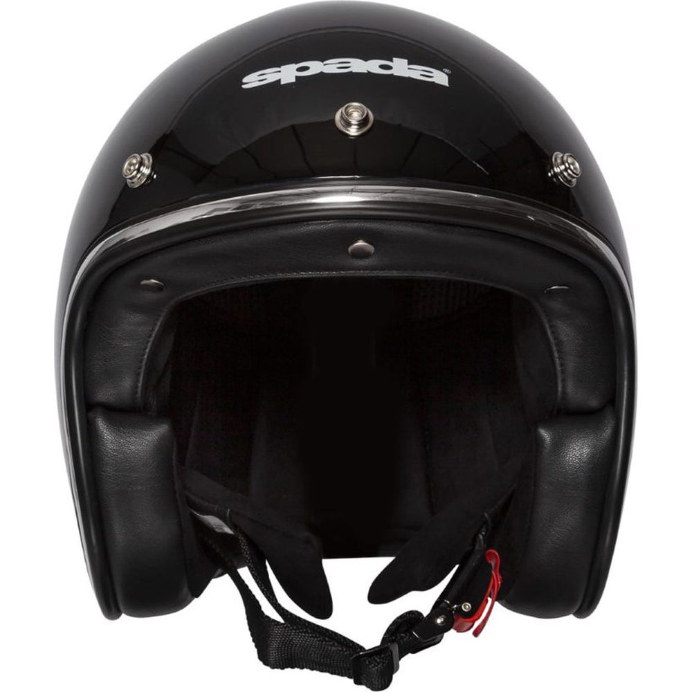 Spada Classic Plain Open Face Helmet Gloss Black