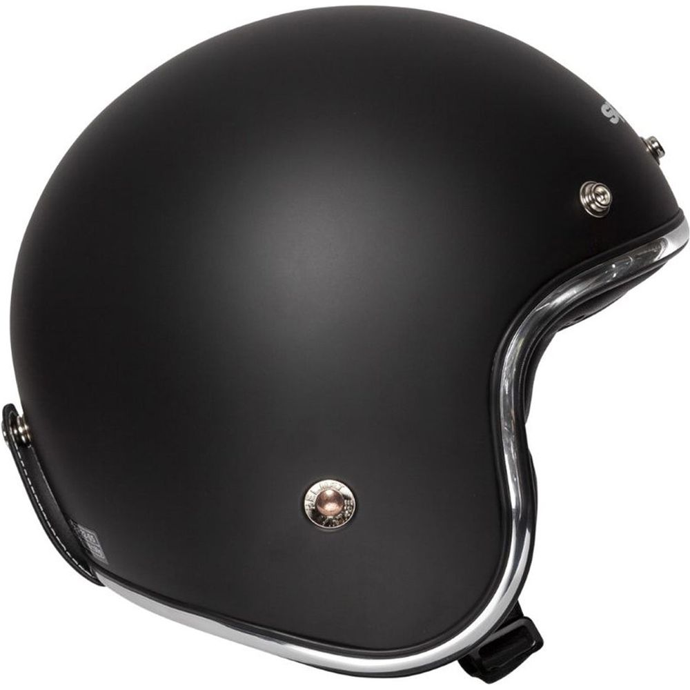 Spada Classic Plain Open Face Helmet Matt Black