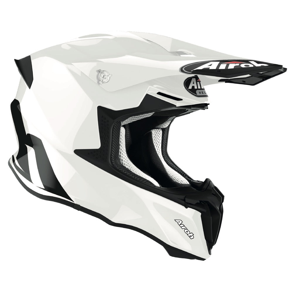 Airoh Twist 2.0 Motocross Helmet Gloss White