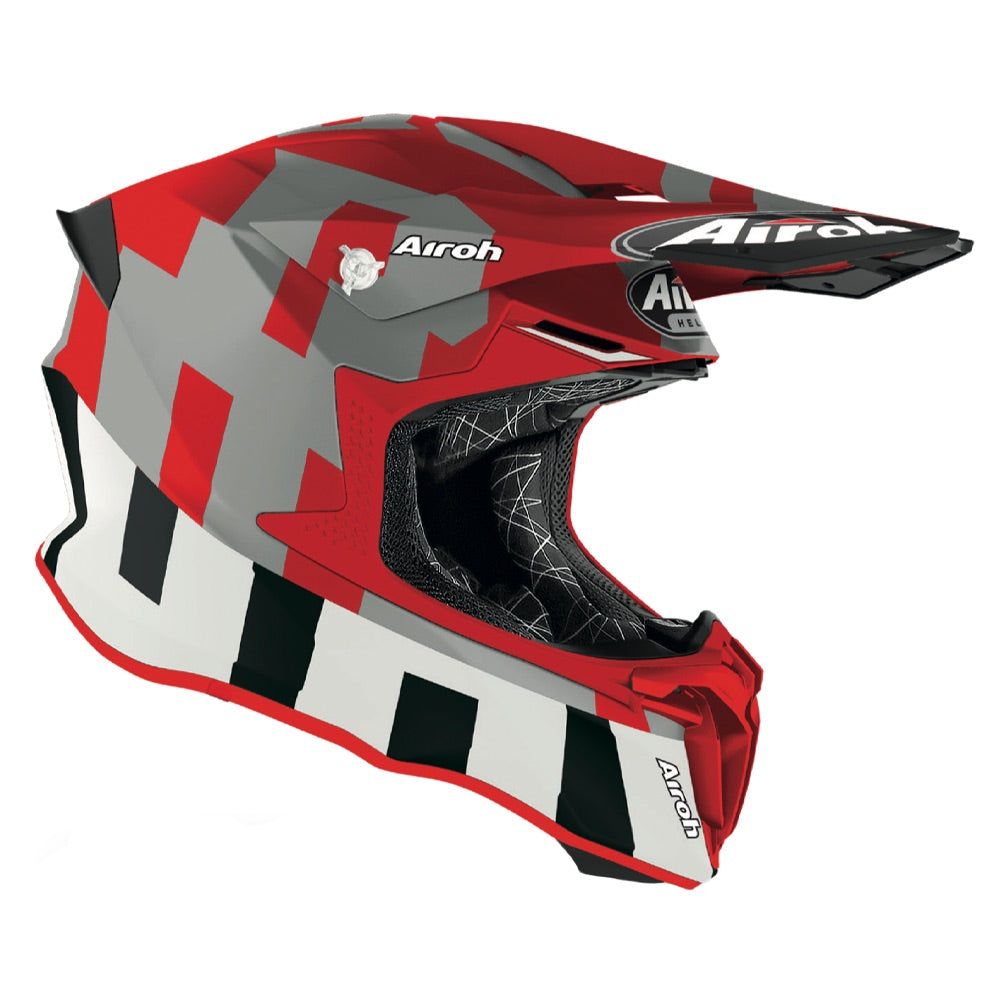 Airoh Twist 2.0 Frame Motocross Helmet Matt Red