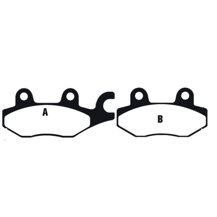 EBC FA197 Organic Front Right Brake Pads