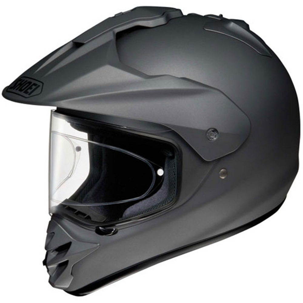 Shoei Hornet DS Plain Full Face Helmet Matt Deep Grey