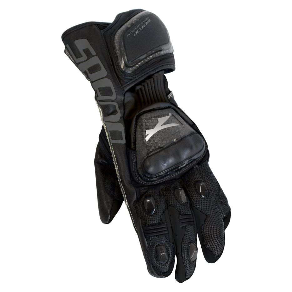 Spada Elite Leather Gloves Black