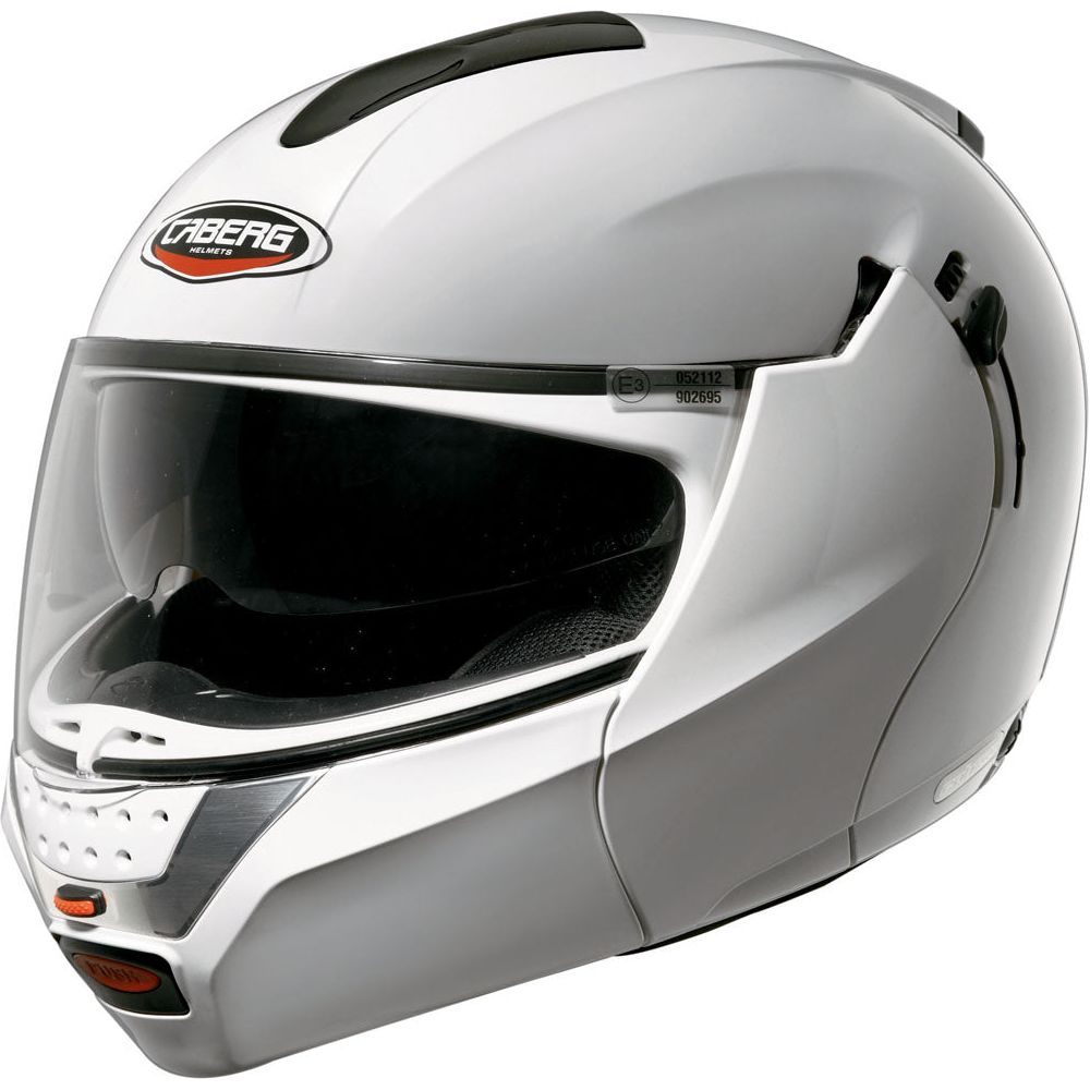 Caberg Justissimo GT Plain Flip-Up Helmet White