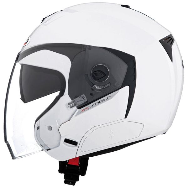 Caberg Jet Sintesi Plain Open Face Helmet White