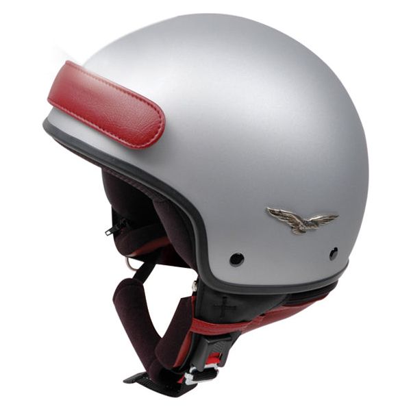 Caberg Freedom Plain Open Face Helmet Matt Silver