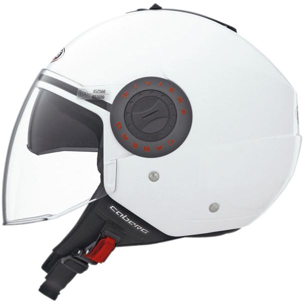 Caberg Riviera Plain Open Face Helmet White