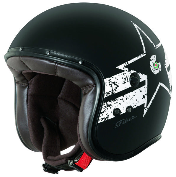 Caberg Freeride Soul Open Face Helmet Matt Black / White