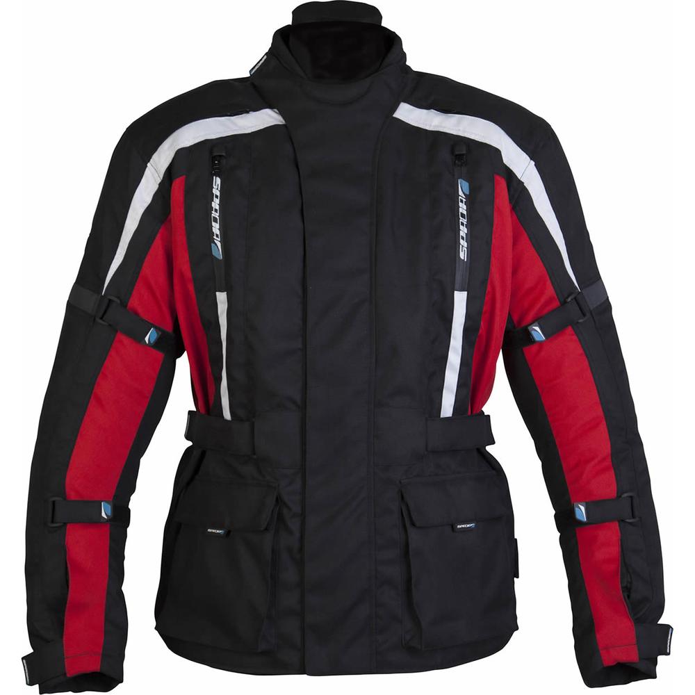 Spada Core Textile Jacket Black / Red