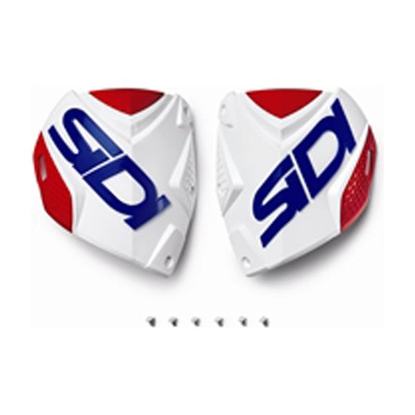 Sidi Crossfire 2 Shin Plate White / Red / Blue