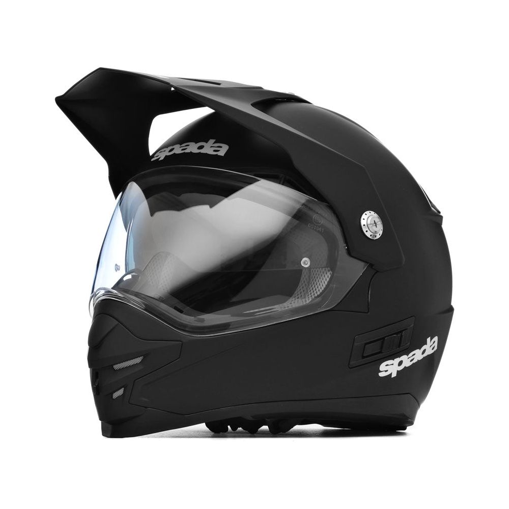 Spada Intrepid Plain Full Face Helmet Matt Black