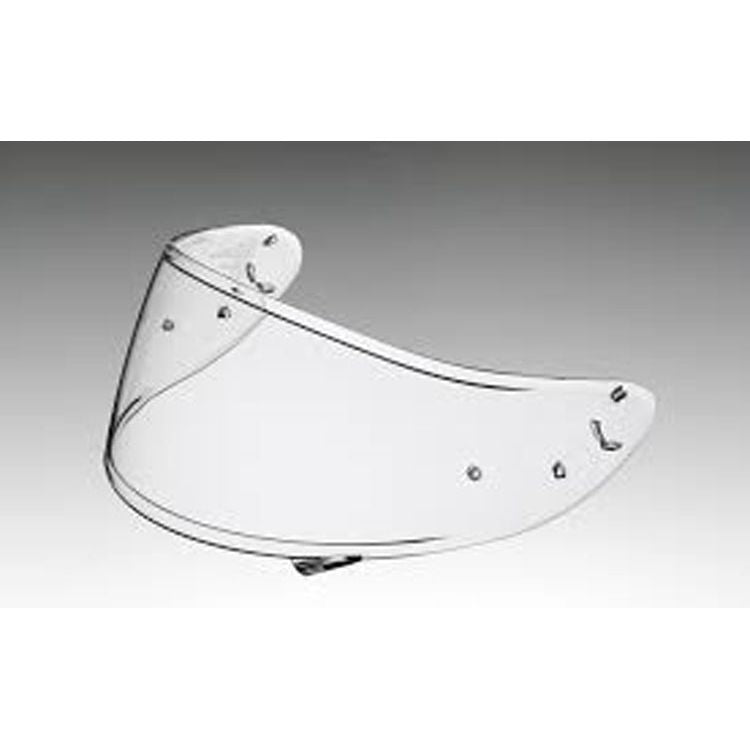 Shoei Visor CWR-1 Clear Drilled & Plugged