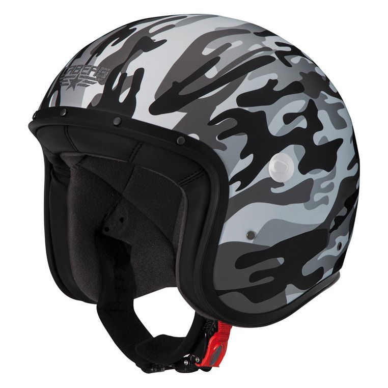 Caberg Freeride Commander Open Face Helmet Matt White / Grey