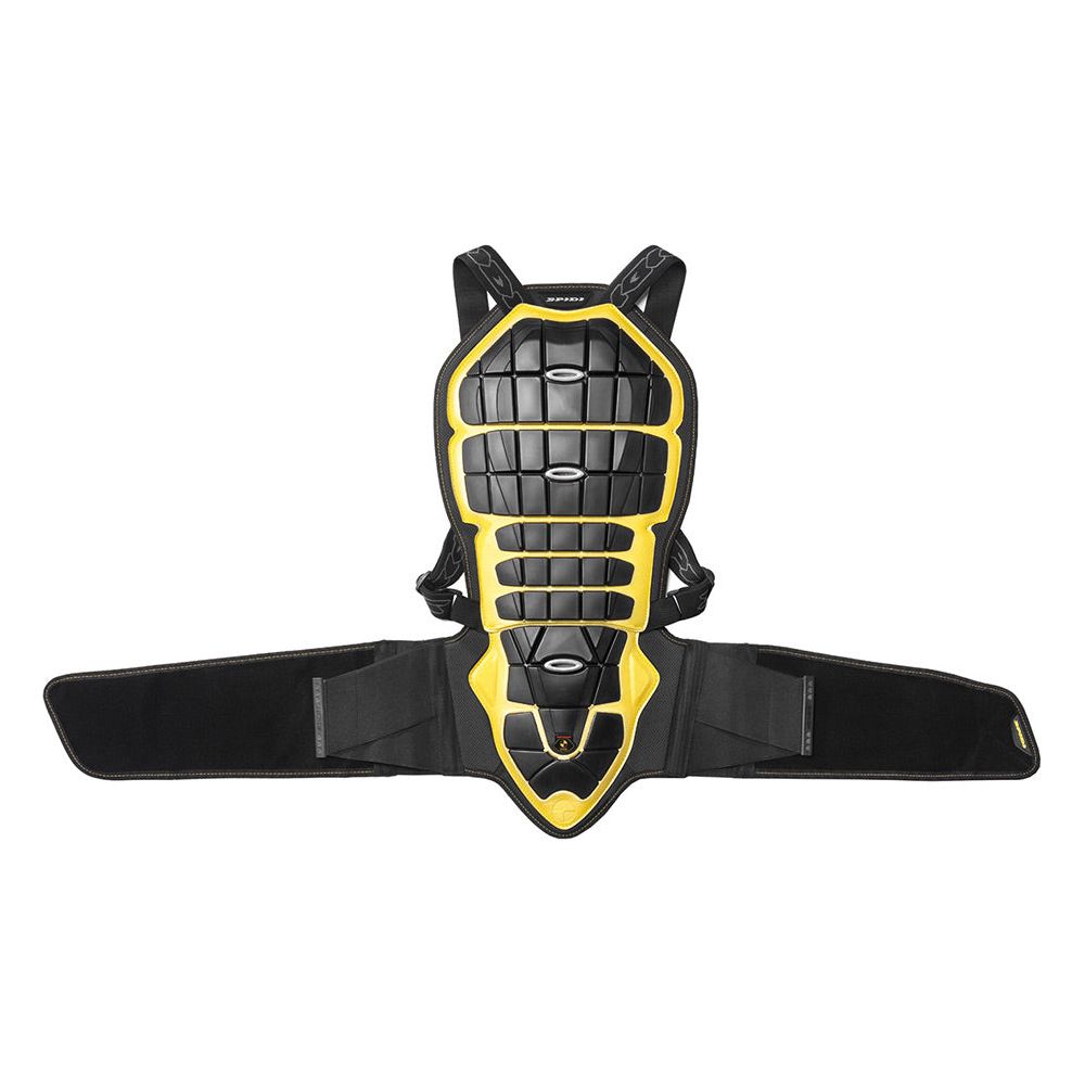 Spidi Safety Lab Back Warrior 180/190 Back Protector Black / Yellow