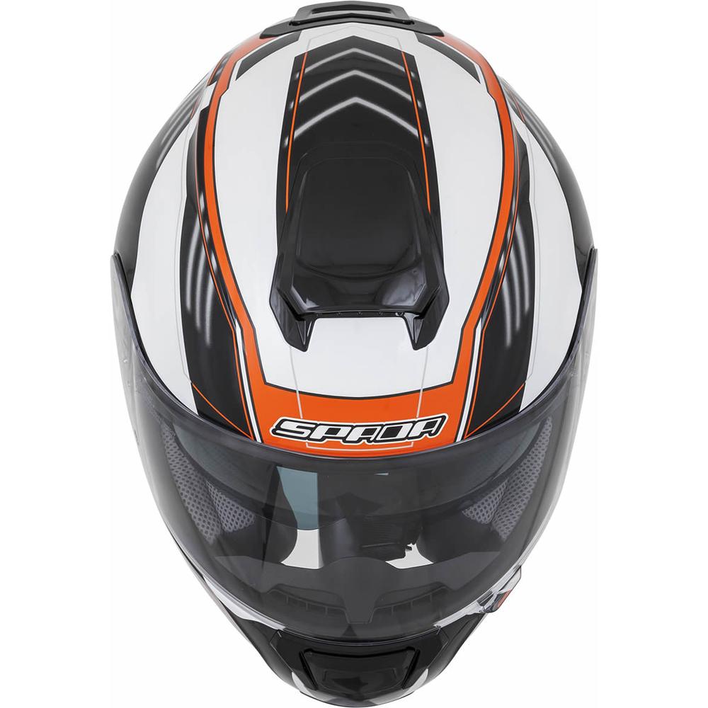 Spada SP16 Gradient Full Face Helmet White / Orange