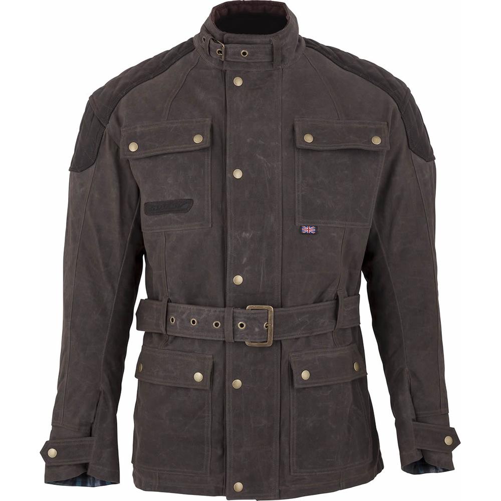 Spada Staffy Textile Jacket Brown