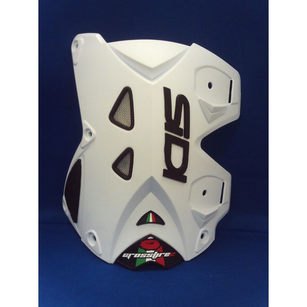 Sidi CF2 Rear Upper White - Pair