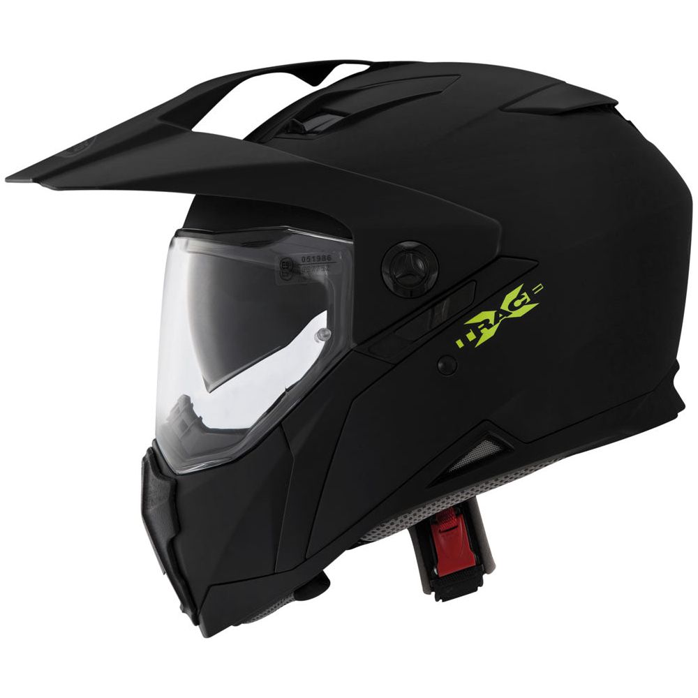 Caberg X-Trace Plain Full Face Helmet Matt Black - FREE UK Shipping, FREE 365 Day Returns | Moto Central