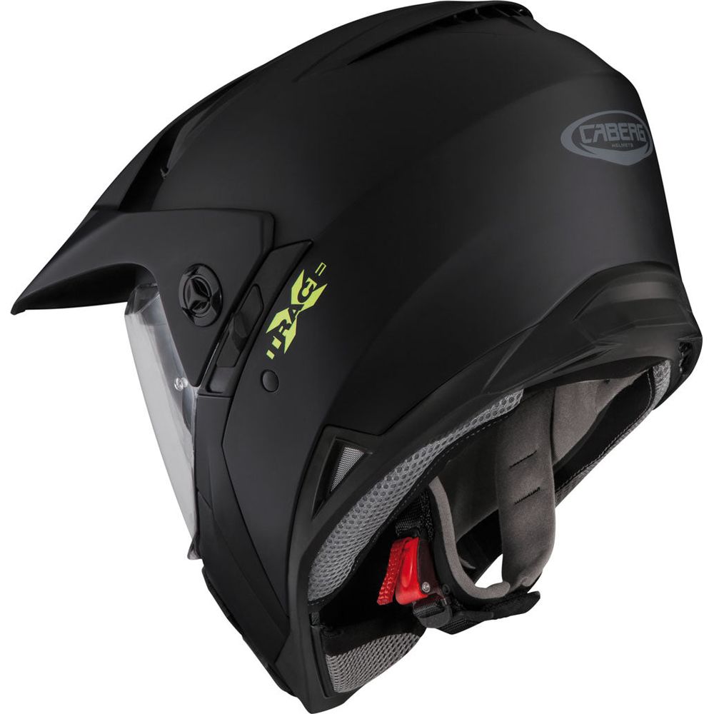 Caberg X-Trace Plain Full Face Helmet Matt Black - FREE UK Shipping, FREE 365 Day Returns | Moto Central