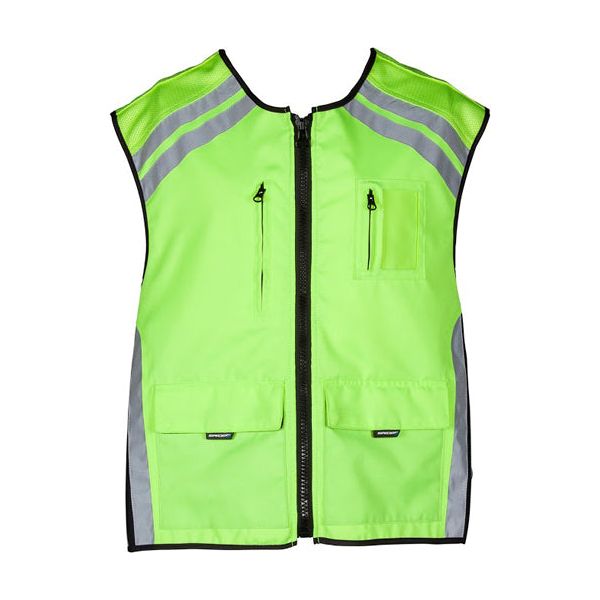 Spada Hi-Viz Waistcoat Vest With Pockets EN471 Yellow