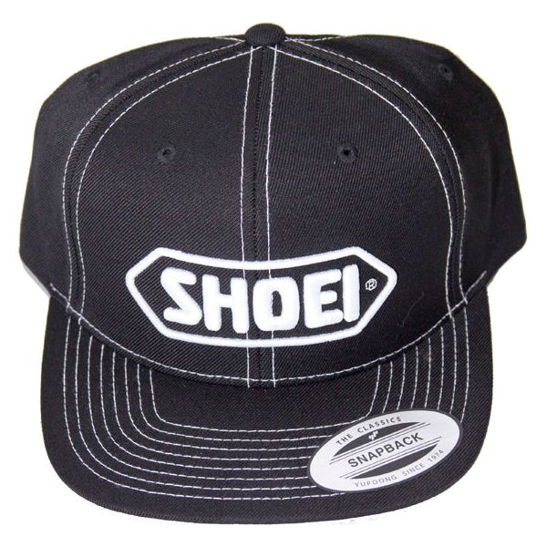 Shoei Baseball Cap Black With White Logo