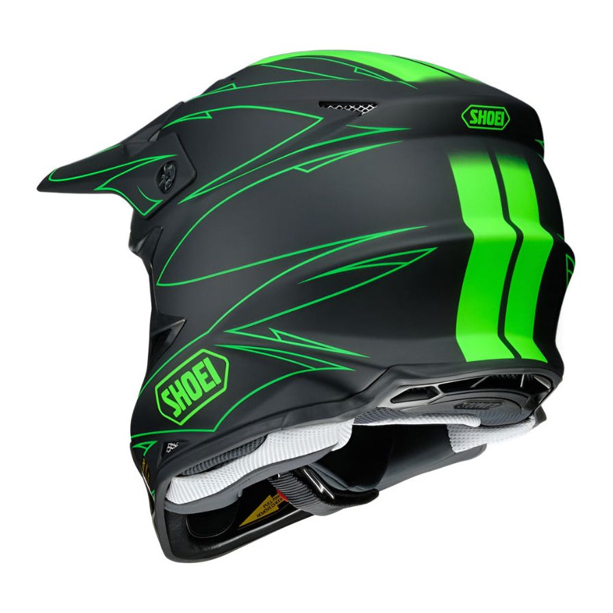 Shoei VFX-W Hectic TC4 Off-Road Helmet Green